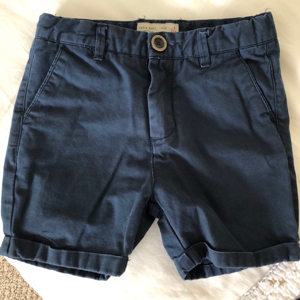 Navy blue Zara boy shorts